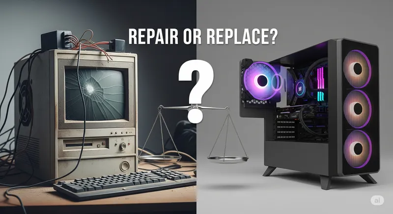 Repair or Replace? How to Decide for Your Desktop PC